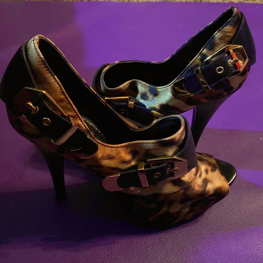 Leopard Report Signature High Heel